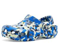 Crocs, Unisex Kids, Classic Glow Confetti Clog T, Glow Light/Multi, 10 UK Child