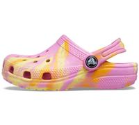 Crocs Unisex Kids Classic Marbled Clog T Clog, Taffy Pink Multi, 6 UK Child