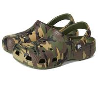 Crocs Unisex Kids Clog, Classic Camouflage Clog, Army Green/Multi, 10 UK Child
