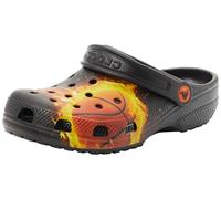 Crocs Unisex Kids Clog,Classic Flaming Bball Clog K,Black,11 UK Child