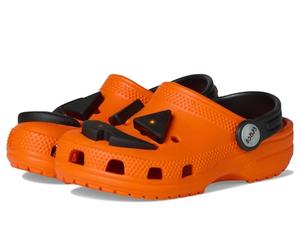 Crocs Unisex Kids Clog,Classic Jack O Lantern Lights Clog K,Orange,1 UK Child