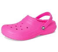 Crocs Unisex Kids Clog, Classic Lined Clog K, Pink Crush, 2 UK
