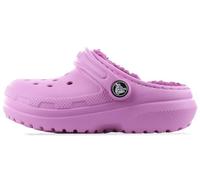 Crocs Unisex Kids Clog, Classic Lined Clog T, Pink Crush, 8 UK Child
