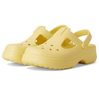 Crocs Unisex Kids Clog, Classic Mary Jane Clog K, Daylily, 1 UK Child