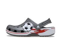 Crocs Unisex Kids Clog,Classic Soccer Band Clog K,Slate Grey,2 UK Child