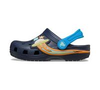Crocs Unisex Kids Clog,Classic UFO Lights Clog T,Navy,10 UK Child