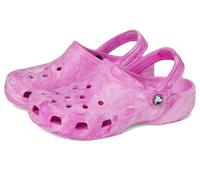 Crocs Unisex Kids Clog,Classic Watercolor Marbled Clog,Pink Swirl, 6 UK Child