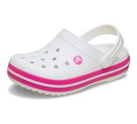 Crocs | Kids | Crocband™ | Clogs | White / Pink Crush | J2
