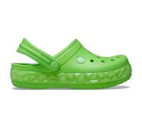Crocs Unisex Kids Clog, Crocband Geometric Glow Band Clog T, Green Slime, 5 UK Child