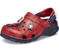 Crocs Unisex Kids Clog,Spider-Man All Terrain Clog T,Navy,4 UK Child