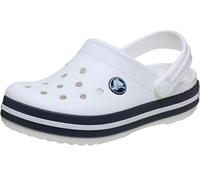 Crocs Unisex Kids, Crocband Clog K, White/Navy, 4 UK