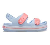 Crocs Unisex Kids,Crocband Cruiser Sandal K, Blue Frost/Guava, 2 UK