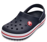 Crocs Unisex Kids Crocband K Clogs, Navy Red, 3 UK