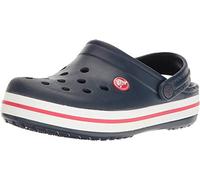 Crocs Unisex Kids Crocband Kids Clog, Navy Red, 4 UK Child