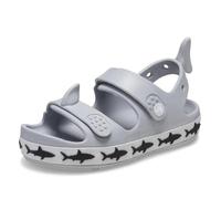 Crocs Unisex Kids Cruiser Shark T Slate Light Grey UK Size 4 Eu Size 20.5 #654