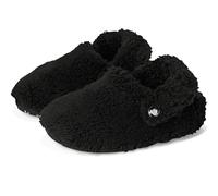 Crocs Unisex Kids Slipper,Classic Cozzzy Slipper, Black,7 UK Child