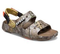 Crocs Unisex Men's and Women's Classic All Terrain Realtree Sandals, Walnut, 9 US