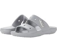 Crocs Unisex Sandal, Light Grey, 11 UK Men/ 12 UK Women