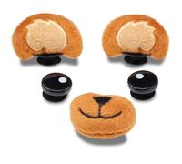 Crocs Unisex Wild Animals and Ocean Friends Collection Multi Packs Make Your Own Teddy 5 Pack