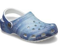 Crocs Unisex's Classic Denim Clog, Clair De Lune, 11/11.5 UK