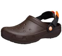 Crocs Unisex's Classic Work Clog, Coffee, 4.5 UK