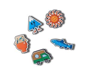 Crocs Unisex's Doodlez Shoe Charms