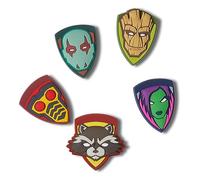 Crocs Unisex's Guardians of The Galaxy 5 Pack Shoe Charms, One Size
