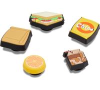 Crocs Unisex's Lunch Bag Shoe Charms, Multi Colour, One Size