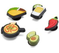 Crocs Unisex's Mexican Food Shoe Charms, One Size