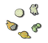 Crocs Unisex's Out of Space 5 Pack Shoe Charms, One Size