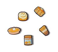 Crocs Unisex's Scented Fall Yummies 5 Pack Shoe Charms, One Size