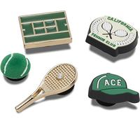 Crocs Unisex's Tennis Ace Shoe Charms, Multi Colour, One Size