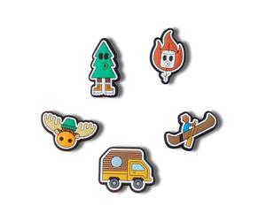 Crocs Unisex's The Outdoors 5 Pack Shoe Charms, One Size
