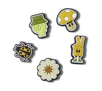 Crocs Unisex's Tripped Out 5 Pack Shoe Charms, One Size