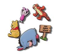 Crocs Unisex's Winnie The Pooh Shoe Charms, Multi Colour, One Size