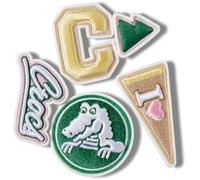 Crocs Aftercare kit JIBBITZ Crocs Varsity Patch 5 Pack in Multicolour One size