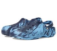 Crocs Via Lined Marbled Clog Navy/Multi Size 10 UK Men