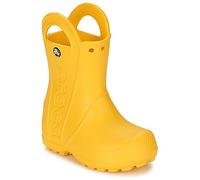 Crocs Childrens Unisex Handle It Rain Boot - Yellow Rubber - Size UK 2 Infant