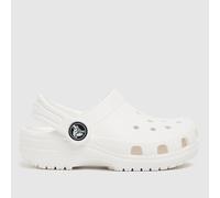 Crocs White Classic Clog Toddler Sandals UK 10 (EU 28)