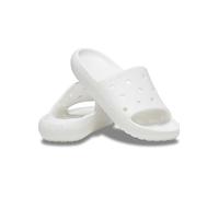 Crocs Unisex Adults,Classic Slide v2, White, 9 UK Men/ 10 UK Women