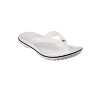 Crocs Unisex Crocband Flip Flip Flops, White, 12 UK
