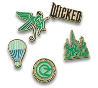Crocs Wicked Jibbitz Charms, Emerald City Inspired 5-Pack