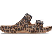 Crocs | Women | Animal Saturday | Sandals | Sepia/Leopard | 9