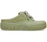 Crocs | Women | Axle Suede Mule | Clogs | Tac Green | 5