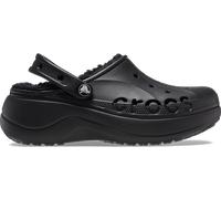 Crocs Baya Platform Lined Clog Black Size 8 UK Women