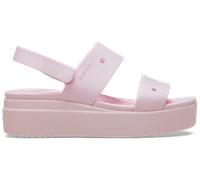Crocs Women Sandal, Brooklyn 4U, Pink Milk, 6 UK Women