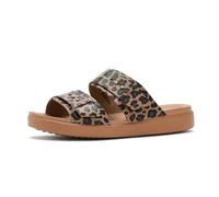 Crocs Women,Brooklyn Animal Buckle Low Low, Sepia/Leopard, 3 UK Women