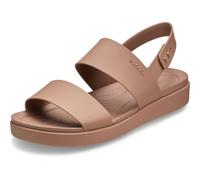 Crocs, Women, Brooklyn Backstrap Low Low, Milk Chocolate, 3 UK Women