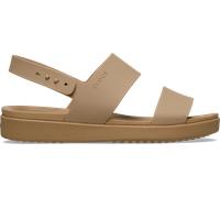 Crocs | Women | Brooklyn Backstrap Low Low | Sandals | Cashew | 6