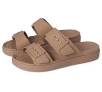 Crocs Women, Brooklyn Buckle Low Low, Latte, 7 UK Women